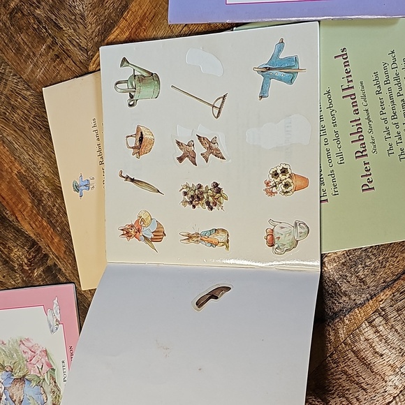 Vintage Peter Rabbit and Friends book and sticker collection set - Picture 8 of 14